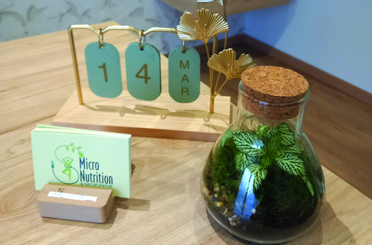 Rendez-vous en ligne chez Micronutrition 70